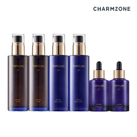 Charmzone 참존 탑클래스 7세대 리프팅 기초세트 6종(스킨2+로션2+앰플2) ChamZone Top Class 7th Generation Lifting Basic Set 6 Types (2 Skins + 2 Lotions + 2 Ampoules)