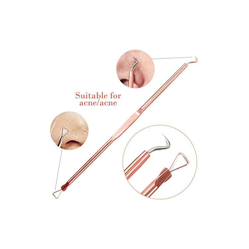 Blackhead Remover Pimple Comedone Extractor Tool Acne Kit - Treatment