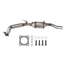PHILTOP Catalytic Converter Kit Direct-Fit Fit For 2001-2002 Golf/Beetle 2.0L, 2003-2005 Beetle 2.0L, 2003-2006 Golf 2.0L - Replace# 54582 Stainless Steel (EPA Compliant)
