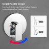 TapLong Adjustable Shower Slide Bar Combo 3-Function Handheld Shower Head,Slide