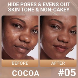 HHLTOH Cocoa Camo Concealer, Full Coverage, Highly Pigmented Concealer With
