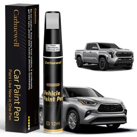 1J9(Include 2PT) Celestial Silver Metallic Touch Up Paint Compatible with Toyota, Exact Match Car Paint Pen Automotive Scratch Repair Remover Kit Quick & Easy Solution for Vehile Chips and Nicks