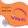 Wild One, Limited Edition, Designer Collection, Pink Dog Collar, Easy-Clean,
