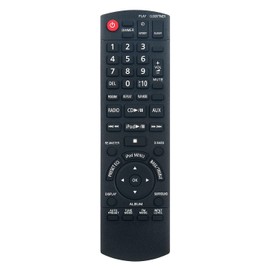 Allimity N2QAYB000518 Remote Control Fit for Panasonic Audio System Remote Control SAHC20 SCHC20 SA-HC20 SC-HC20