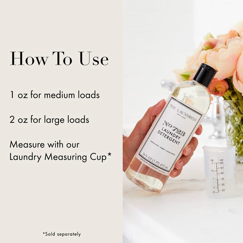 The Laundress No. 723 Laundry Detergent, Rose Inspired Scent, Concentrated