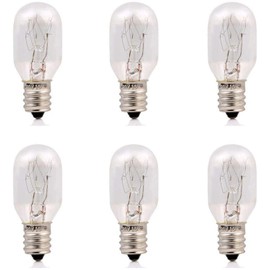 YI LIGHTING Himalayan Salt Lamp Bulbs Original Salt Lamp, E12 Candelabra Base Replacement Light Bulbs, 15 Watt T20 Incandescent Bulbs for Plug-in Night Light (12-Pack)