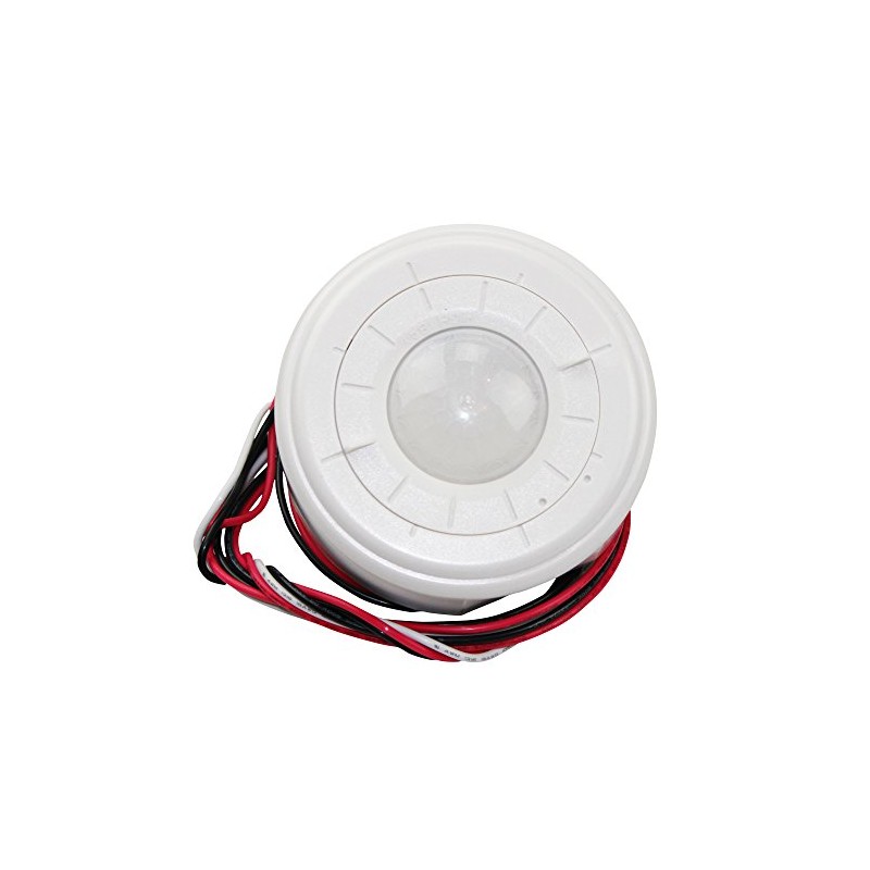 Leviton Surface Mount High Bay Occupancy Sensor, Mount/Flush, OSFHS-ITW, White