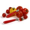 Norpro Stainless Steel Strawberry/Tomato Corer w/Plastic Handle (Pack of 6)