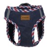 Aiminto Denim Dog Harness & Leash Set, Breathable Mesh, Lightweight,