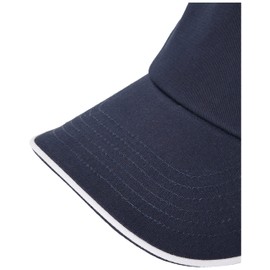 Father of The Groom Baseball Cap Gift Hat for Wedding Day Keepsake for Men Stag Do Party to be Gift Idea Accessories Favours Present (UK, Alpha, One Size, Navy/White Trim)