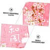 Zerodeko Japanese Handkerchief Elegant Tablecloth Soft Cotton Square for Bento