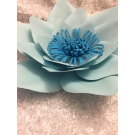 Hard Copy Paper Flower Template #12, DIY Paper Flower Backdrops, Flower Petal