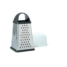 Avanti 4 Sided Stainless Steel Box Grater with Storage Box