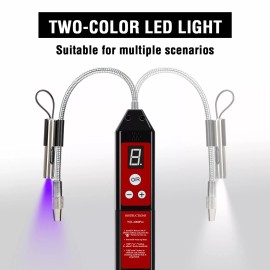 Simbow Refrigerant Leak Detector with LED Light, Halogen Leak Detector Red