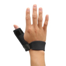 Férula para Dedo en Gatillo, Soporte Ajustable para Muñeca de Mano que Se Adapta a Todos los Dedos, Inmovilizador de Nudillos Transpirable, Estabilizador de Dedos para Artritis (Mano derecha)