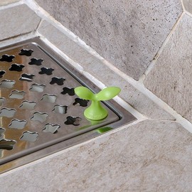 Banham Nine Wear Sprout Drain Handle (4ea) Bathroom cleaning supplies, Nine Wear Sprout Drain Handle (4ea) / 반함 나인웨어 새싹 배수구 손잡이(4ea) 욕실청소용품, 나인웨어 새싹배수구 손잡이(4ea)