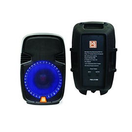 Mr. Dj PBX2159S 12" 2-Way Portable Pasive Speaker with LED Accent Lighting