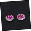 Operitacx 3sets Rhinestones Craft Crystals DIY Wedding Decorations Flatback Rhinestones