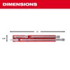 Milwoukee Fits Milwaukee 48-22-9342 4pc 1/2 Inch Drive Extension Set,