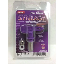 Titan 671-514 or 671514 Synergy Fine Finish Airless Spray Tip