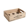 General Store Handle Wooden Sting Egg Crate