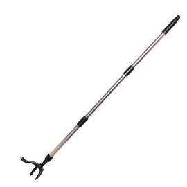 CB Stardust Manual Weeder, Long-Handled Standing Weeding Tool – Features a Stainless Steel Handle & 4-Claw Steel Head, Easily Remove Weeds Without Bending, Tugging, or Kneeling.