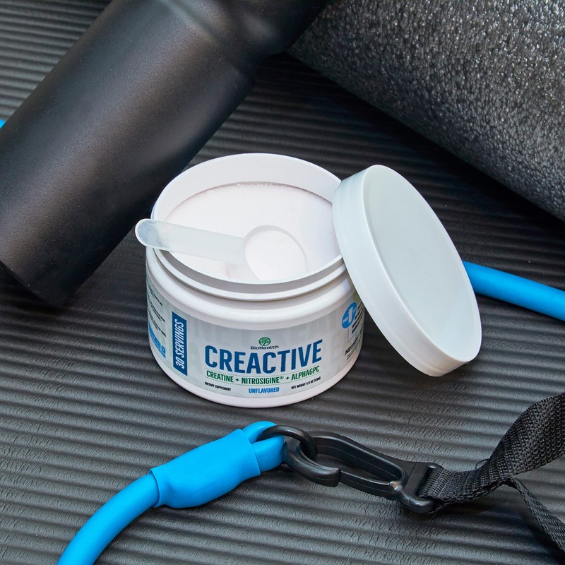BioHealth Nutrition CreActive Creatine HCL + Nootropic + Nitric Oxide