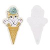 Sunstar Stationery Mofusand Letter Set, Die Cut Mini, Ice S8906173