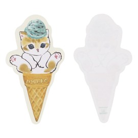 Sunstar Stationery Mofusand Letter Set, Die Cut Mini, Ice S8906173