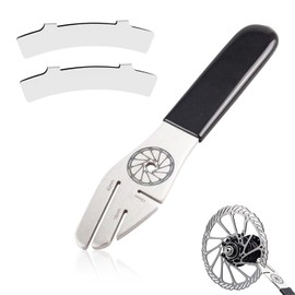 XIAQICA Set of 3 Brake Discs Straightening Tool Bicycle Stainless Steel Disc Brakes Tool 3 Port Design 15/18/42 mm Brakes Reset Tool Adjustment Aid Disc Brake Bicycle for Bike Repairing