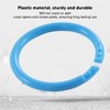 90 Plastic Binder Rings, Plastic Binder Rings, Multicoloured Plastic Book