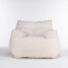 Soft Teddy Fabric Tufted Cotton Eco-Friendly Washable Modern Foldable One