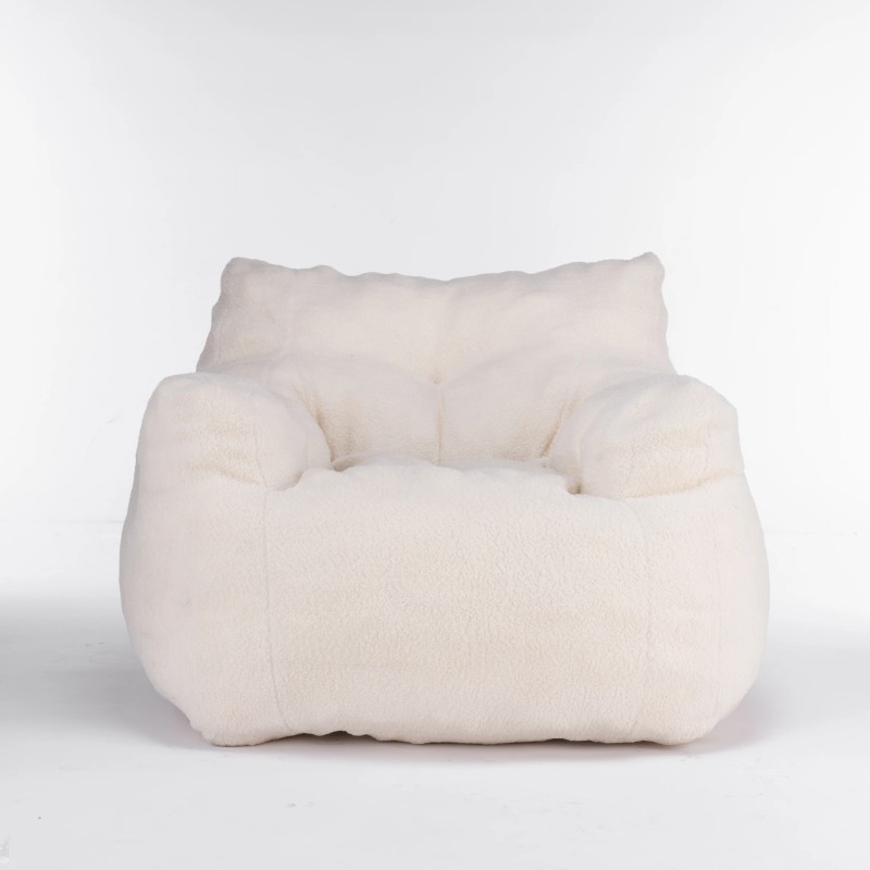 Soft Teddy Fabric Tufted Cotton Eco-Friendly Washable Modern Foldable One