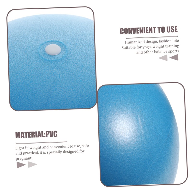 BUGUUYO Exercise Ball Small Pilates Gym Exercise Ball Yoga Supply