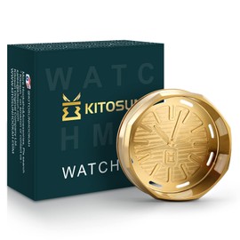 KITOSUN Shisha HMD Smokebox Stainless Steel - Shisha Accessories WatchHMD Charcoal Heat Management Device Stainless Steel HMD Carbon Holder Easy to Hold 3 Pieces 26 mm Coconut Coals (APwatchHMD-Gold)