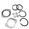 JINFANNIBI Exhaust Flange Install Kit & Pair Gaskets Nuts Washers