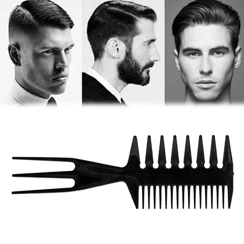 PSOWQ 3-in-1 Plastic Combs Detangling Wide Tooth Comb Antistatic Hair