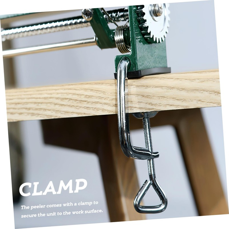 LABRIMP Hand Crank Professional Fruit Slicer Veggie Peeler Alloy Fruit