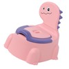 Potty Chair Cartoon Dinosaur Adjustable Height Safe PP Detachable Potty