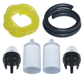 AUMEL Fuel Filter Line Hose Primer Bulb Kit for Husqvarna Poulan Stihl McCulloch Chainsaw