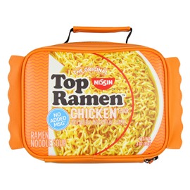 Bioworld Nissin Top Ramen Lunch Box The Original Chicken Flavor Ramen Noodle Insulated Lunch Bag Lunch Tote