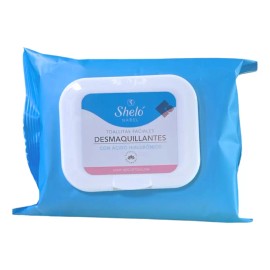 Toallitas Desmaquillantes Acido Hialuronico 25pz Shelo