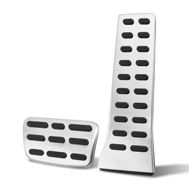 GZJUNFUGJ Foot Brake Gas Pedal Cover Compatible for Kia K5 Sportage Stinger Hyundai Tucson Santa Fe Genesis G70 Accessories Interior Parts Anti Slip