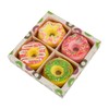Healeved Doughnut Bath Set of 4 Sea Relaxation Moisturizing Exfoliating