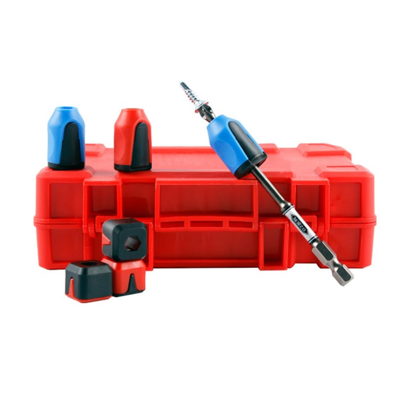 SILHOL 4Piece Screwdriver Head Magnetic Ring, Universal Magnetizer Screw Removable