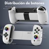 MR. GADGETS Gamepad inalámbrico Bluetooth Joystick Mando Game Controller con