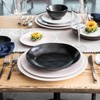 Fortessa Vitraluxe Dinnerware Heirloom Matte Finish Coupe Pasta Bowl 9-Inch,