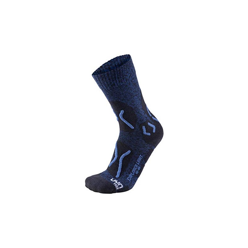 UYN S100054 TREKKING EXPLORER LIGHT Socks Men's Dark blue/indigo 38