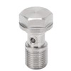 7/16in‑24 Banjo Bolt with 1.5mm Restrictor Stainless Steel for Brake