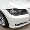2PCs Front Headlight Eyebrow Cover Car Exterior Trim Replacement for